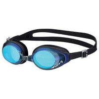 View Black / Blue VIEW V630 MIRRORED FITNESS SWIPE Swimming Goggle