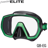 TUSA Black / Energy Green TUSA M1003 Freedom ELITE Mask