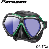 TUSA Black / Energy Green TUSA M2001S Paragon Mask