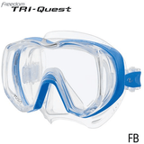 TUSA Fishtail Blue TUSA M3001 Freedom Tri-Quest Mask