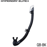 TUSA Black / Black TUSA SP0101 HYPERDRY ELITE II Snorkel