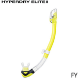 TUSA Flash Yellow TUSA SP0101 HYPERDRY ELITE II Snorkel