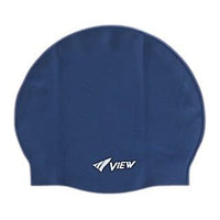View Navy Blue VIEW V31 Silicone Swimming Cap