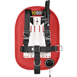 xDeep Single Wing Systems Ali / 28 / Red xDeep -  ZEOS Single Wing System - Standard Harness (COLOUR)
