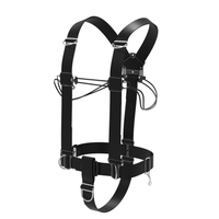 Yuhsin Sidemount Harness Black eXplorer Sidemount System - Harness and Wing
