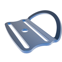 Yuhsin Sidemount Harness Blue / PVD YuhsinSUMP TOTAL Sidemount System - Fixed D Ring