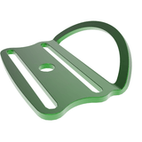 Yuhsin Sidemount Harness Green / PVD YuhsinSUMP TOTAL Sidemount System - Fixed D Ring