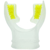 AQUATEC Accessories Clear / Yellow Aquatec Shark Fin Mouthpiece