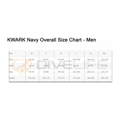 Kwark Undersuit Kwark Navy Fleece Undersuit - Man