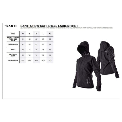 SANTI Jacket Santi Crew - Softshell Ladies First