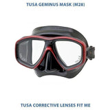 TUSA Corrective Lens Tusa Corrective Lens Splendive II / Freedom Ceos / Geminus Masks