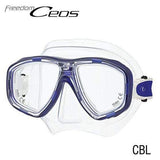 TUSA Dual Lens Mask Cobalt Blue / Clear Tusa Ceos Mask