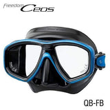TUSA Dual Lens Mask Fishtail Blue / Black Tusa Ceos Mask