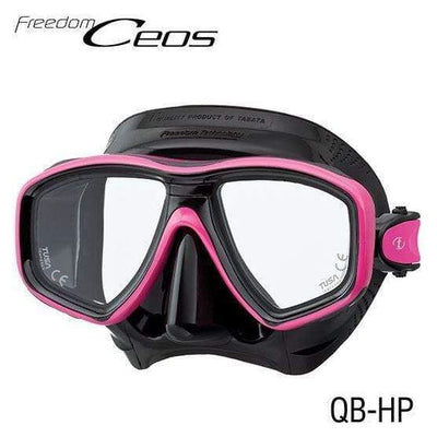 TUSA Dual Lens Mask Hot Pink / Black Tusa Ceos Mask