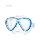 TUSA Dual Lens Mask Fishtail Blue / Clear Tusa Freedom One Mask