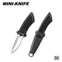 TUSA Knife Black / Pointed Tusa Mini BCD Knife