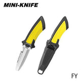 TUSA Knife Yellow / Blunt Tusa Mini BCD Knife