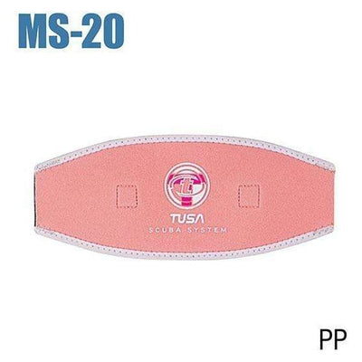 TUSA Mask Strap Pastel Pink Tusa Mask Strap Cover