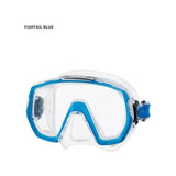 TUSA Single Lens Mask Fistail Blue / Clear Tusa Freedom Elite Mask