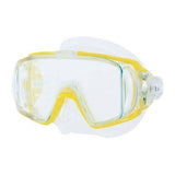 TUSA Single Lens Mask Yellow / Clear Tusa Visio Tri-EX Mask
